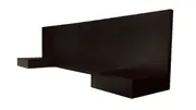 Forma custom timber bed head oak discounted display model