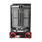 Shawarma Doner Kebab Machine Rotating Rotisserie Oven Baking BBQ Grill LPG Gas