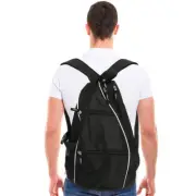 Hole Ball Paddle Holder Paddle Bag Zipper Backpack Sports Supply Ball Bag
