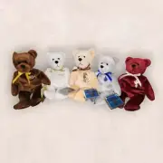 Set of 5 - 1999 Holy Bears - Benevolence, Purity, Sheldon, Grace, Ichthus