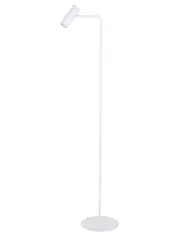 Nevada 1 Light Floor Lamp in White