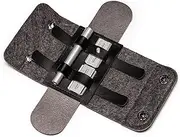 The Henson Shaving Razor Case with Travel Stand - Vegan Leather and Merino Wool