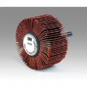 3M Flap Wheel 747D, T83, 1-1/2 in x 1 in x 1/4 in, 80 X-weight, 10 per case