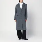[Calvin Klein] Single-breasted coat in wool blend 34 Grey
