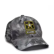 CAP - U.S. ARMY LOGO HAT KRYPTEK RAID CAMO ARMY01 K901