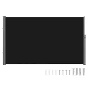 Retractable Patio Screen Retractable Fence 1.6x3m Privacy Screen Outdoor