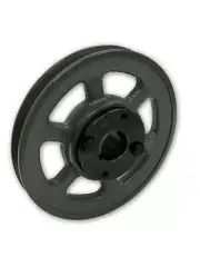 CAST IRON ELECTRIC MOTOR PULLEY SHEAVE 6.75", 1 SINGLE GROOVE FOR 3L 4L A BELTS