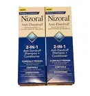 2 x Nizoral Anti-Dandruff 2-In-1 Anti-Dandruff Shampoo + Conditioner 14fl.oz.
