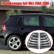 For Volkswagen Golf Mk5 2004-2009 Carbon Fiber Rear Window Louver Shutter Cover (for: Volkswagen)