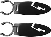 Paddle Board Fin Clips - 2X Fix Clamps for Paddle Board - Practical Fixing Clips, Water Sports Supplies for Men Women Girls Youth Teens Athletes
