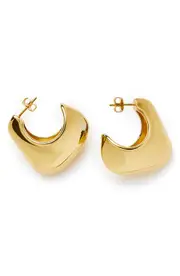 Missoma Volume Hoop Earrings in Gold at Nordstrom One Size