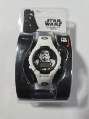Star Wars Storm Trooper Flashing Lights LCD Digital Watch NIB