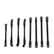 8Pcs/set Upgrade Alum Link Rod Linkage For 1/10 RC Defender D90 Crawler Truck