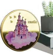 Tooth Fairy Coin - Lost Teeth Reward,Tooth Fairy Commemorative Collectible Metal Keepsake for Girls Boys Collection