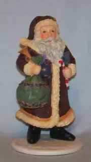 St. Nicolas Santa figurine and cookie press NIB