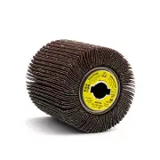 Klingspor SM 611 S Drum Barrel Mop 40 Grit 100mm x 100 x 19mm - 2 Each 83167