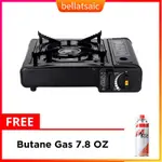 BUTANE GAS COOKER STOVE WITH FREE BUTANE GAS 220 G