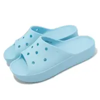 在飛比找森森購物網優惠-Crocs 雲朵拖鞋 Classic Platform Sl