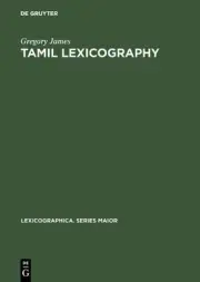 Tamil lexicography by Gregory James (English) Hardcover Book