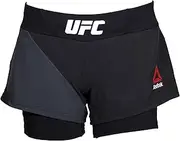 Reebok UFC Womens Octagon Short - Black - 26