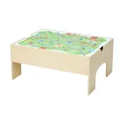 Wooden Train Table
