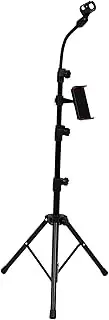 ERINGOGO 1 Set Adjustable Microphone Stand Stable Tripod for Stage Karaoke Live Broadcasts and Online Lessons Durable Mic Stand with Convenient Height