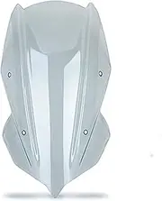 Windscreen Spoiler Windscreen Windshield with Bracket Mount, for Z400, for Z250 2019 2020 Wind Screen Deflector Windscreen Windshield Motorcycle Windshield Shield(2Light Smoke)