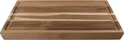 Dexas Angled Acacia Wood Cutting Board with Well, 15 x 20 inches