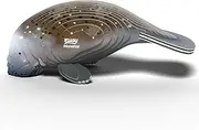 EUGY 122 Manatee 3D Puzzle - 28 Piece Eco-Friendly Educational Toy Puzzle for Boys, Girls & Kids Ages 6+