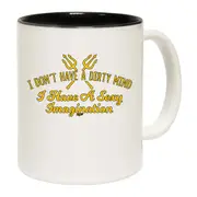 Dont Have A Dirty Mind Mug Cup