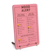 Knock Knock Mood Alert Desktop Pegboard Paperback Book