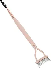 LALADEFIEE Eyelash Brush Separator Tool Metal Needles Brow Comb for Women's Beauty