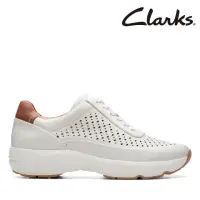 在飛比找momo購物網優惠-【Clarks】女鞋 Tivoli Grace 微尖頭充孔綁