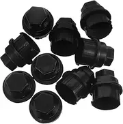 10pcs Plastic Car Wheel Nut Covers Car Hub Screw Cap Tire Nut Caps Replacement for Auto Accessories