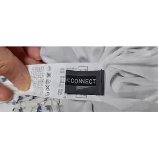 H:CONNECT韓國品牌 女裝 白色 碎花長裙