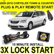 PLUG & PLAY ADD ON REMOTE START FOR 2008 - 2018 CHRYSLER TOWN & COUNTRY VAN