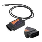 Car OBD2 Diagnostic Connector Cable USB Interface Auto Fault Checking Tool Fits
