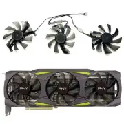 Coiling Fan Triple Fan Graphics Card for PNY/Bienway RTX3070ti 3080 3080ti 3090
