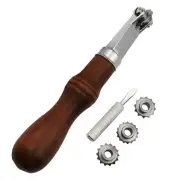 Spacing Wheel Set DIY Handmade Leather Tools Scribing Wheel Tracing Point5523