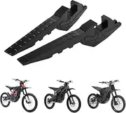 Dirt Bike Universal Passenger Foot Pegs Rear Footpegs Rest Pedal Bracket CNC for Surron Sur Ron LBX Talaria Sting MX3 R MX4 MX5 X3 XXX E-Ride Pro SR S SS 2.0 3.0 Electric EBike Black