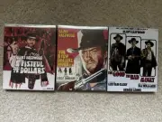 Man with No Name / Dollars Trilogy (4K + Blu-ray) w/ Slipcovers NEW