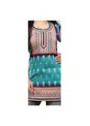 BEAUTIFUL TUNIC | Elegant Top | KURTI | Indian kurta | Tops | Style ROSETTA-TEAL