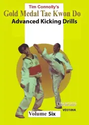 Tim Connolly Gold Medal Tae Kwon Do Korean Karate #6 Advanced Kicking Drills DVD
