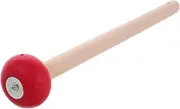 Traditional Chinese Wooden Handle Mallet for Percussion Instruments Durable Rubber Tip Gong Mallet for Drums and Gongs Lightweight Portable for Musicians and Students