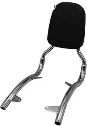 Motorcycle Passenger Backrest Passenger Back Rest Fit for Honda Shadow VLX 600 VT600 1988-1998 Sissy Bar Backrest