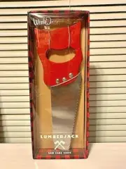 Wild Eye Designs - Wink - Lumberjack Saw Cake Knife - NIB!!