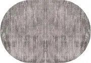 Nordic Design Balcony Oval Carpet，Home Bedroom Living Room Playroom Sofa Kitchen Floor Decor Non-Slip Rugs Small，Easy to Clean 60x90cm 80x100cm(3ft×5.2ft/90×160cm)