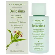 LErbolario Delicalma Two-Phase Face and Body Oil For Unisex 1 oz Oil