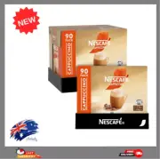 Nescafe Cappuccino Instant Coffee Mixes Sachets 3 X 30 Sachets (90 Count )