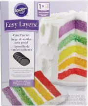 Wilton Easy Layers Cake Pan Set of 5, 2105-0112